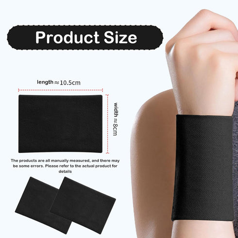 Wrist Compression Sleeve, Soft Wrist Sleeve Support Wrist Bands for Tendonitis, Arthritis, Sprains Pain Relief, Elastic Carpal Tunnel Wrist Protec...