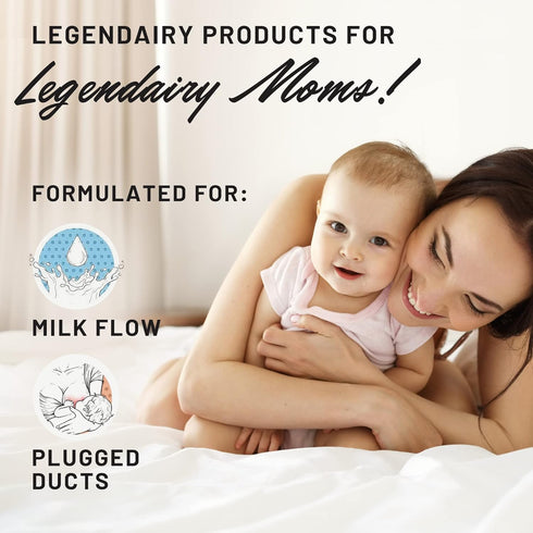 Legendairy Milk Sunflower Lecithin, 1200mg Organic Sunflower Lecithin Supplement for Clogged Milk Ducts, Made in USA, 200 Softgels...