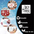 20 Pieces Christmas Snowflake Stencil Reusable Stencils Plastic Let it Snow Holiday Stencils for Window Glass DIY Crafts Wall Doormat Wood (20 Sno...