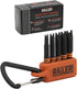 Spanner Screwdriver Bit Set - Railer 5PC S2 Steel 2" Spanner Snake Eyes Impact Driver Bit Set With A Tool Storage Bit Holder & Carabiner...