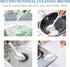 SetSail Dish Brush with Handle, 2 Pack Stiff Bristles Dish Scrubber with Built-in Scraper Dish Scrub Brushes for Cleaning Dishes, Pots and Pans, K...