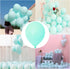 Pastel Mint Balloons 10 inch 100pcs Mint Green Latex Balloons for Party Birthday Wedding Anniversary or any Party Decorations-pastel Mint...