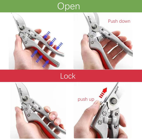 Plants Garden Shears Pruning Shears for Gardening Premium Thickened Stainless Steel Floral Shears Branches and Gardening Hand Tools...