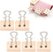 5PCS Clips Large Protective Leather Clips Strong and and Reusable for Office Home School...