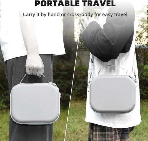 Carrying Case for DJI Osmo Pocket 3 / Creator Combo, PU Hard Shell Storage Bag Portable Protective Case for DJI OSMO Pocket 3 Camera Accessories...