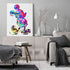 DIY Oil Painting Paint by Number Kits for Adults Kids Beginner, Colorful Animals Painting on Canvas Without Frame, Color Mouse 16x20inch...