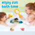 Bath Toys for Kids Ages 1-3, Floating Wind-up Baby Bathtub Toys for 1 Year Old Boy, 7 Pack Cute Swimming Turtle Toddler Toys for Baby Shower Beach...