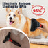 HOP Dog Deshedding Brush for Short Haired Dogs Cats Pets Professional Deshedding Tool Anti-Slip Handle & Detachable Head Highly Effective Deshedde...