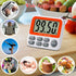 Digital Countdown Kitchen Timer - AIMILAR Count Up Down Magnetic Timer Clock with Loud Alarm Fast Setting for Cooking Baking Gym Students...