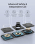3 in 1 Foldable Wireless Charger, Wireless Charging Station for iPhone 15/14/13/12/11 Pro Max/X/XS, Fast Magnetic Travel Wireless Charging Pad for...