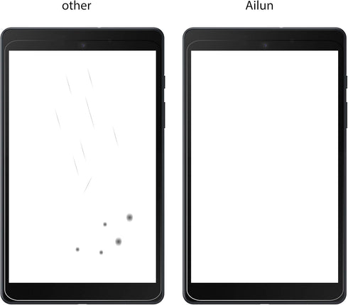 Ailun Screen Protector for Galaxy Tab S8 Plus/S7 FE/S7+, 12.4 inch 2Pack Tempered Glass 9H Hardness 2.5D Edge Ultra Clear Anti Scratch Case Friend...