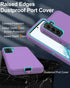 for Samsung Galaxy S22 Case, with Screen Protector, Port Protection, Full-Body Non-Slip Silicone Rubber Covered, 3-Layer Drop-Proof Cover Phone Ca...