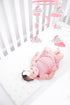 Crib Mobile, Hanging Toys, Nursery Decor for Girls White and Pink Room Decorations, Clouds, Moons and Stars Safe, Non-Toxic, Crib Mobile for Newbo...