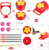 8 Pieces Handheld Hummingbird Feeders for Outdoors, Hummingbird Feeders with Suction Cups Hummingbird Hand Feeder Hummingbird Ring Feeder Mini Han...