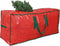 Christmas Tree Bag 7.5 ft Christmas Tree Storage Bag Waterproof Christmas Tree Storage Box Plastic Hard Christmas Tree Bag Heavy Duty (Red)...