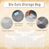 Pllieay 35pcs Clear Stamp and Die Storage Pockets, Stamp Storage Bags, Plastic Envelopes, Scrapbooking Storage Die Cuts for Stencil Storage Card M...
