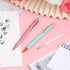 Epakh 2 Pieces Weeding Pen Vinyl Pen Pin Weeding Tool Fine Point Glitter Metal Vinyl Air Release or Car Puncturing Installation Retractable Craft ...