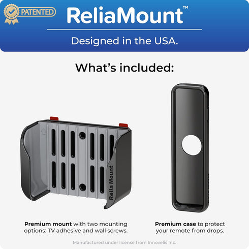 for Apple TV (Black and Dark Gray Apple TV Mount Plus Black Case)...