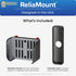 for Apple TV (Black and Dark Gray Apple TV Mount Plus Black Case)...