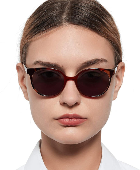 OCCI CHIARI Reading Sunglasses Women UV Protection Outdoor Reader Glasses 0.5 0.75 1.0 1.25 1.5 1.75 2.0 2.25 2.5 2.75 3.0 3.25 3.5 3.75 4.0 (Red,...