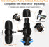 12 Pcs 1/2 inch to 1/4 inch Drip Irrigation Tubing Fittings, 1/2 Inch Drip Tubing (1/2" ID x 0.65" OD) to 1/4 Inch Irrigation Tubing Locked Barbed...