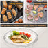 P&P CHEF Round Cooking Rack, 3 Pcs Stainless Steel Baking Cooling Steaming Grilling Rack, Fits Air Fryer/Stockpot/Pressure Cooker/Round Cake Pan, ...