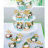 GEORLD 48pcs Edible Tropical Turtle Leaves Cupcake toppers Palm Leaf Cake for Hawaii Theme Jungle Party Cake Summer Decoration...