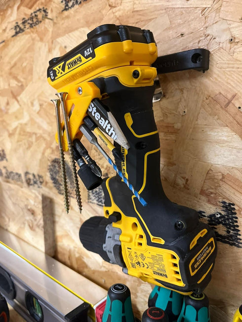 StealthMounts Bench Belt XL - Universal Tool Holder | Bench Belt Extra Large Set | Perfect Tool Hanger Storage Dock for Power Tools, Tape Measures...