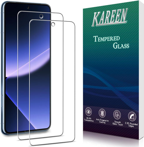KAREEN 2-Pack Screen Protector for Google Pixel 8 Pro Tempered Glass Anti Scratch, Bubble Free, 9H Hardness, Easy to Install...