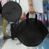 7.08 X 7.08 X 3.14'' Oxford Cloth Outdoor Camping Cast Iron Skillet Storage Bags, Grill Pan Storage Bag for Korean BBQ Grill Pan, 2 PCS Camping Sk...