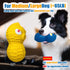 Squeaky Dog Toys for Medium Dogs Toys Squeaky - Latex Dog Squeaky Toys for Medium Dogs, Cute Peanut Dog Toys for Large Dogs, Medium Breeds 3pcs...