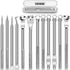 6PCS Dual Heads Blackhead Remover, Pimple Comedone Extractor, Acne Whitehead Blemish Removal Kit, Premium Stainless Steel, Risk Free for Face Skin...