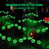 Outdoor Halloween Decorations Solar Grimace Pathway Lights,2PACK 12LED Scary Nightmare Swaying Firefly Lights Waterproof Solar Halloween Lights fo...