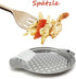 Stainless Steel Spaetzle Maker Lid with Scraper Traditional German Egg Noodle Maker Pan Pot Spaghetti Strainer...