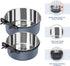 Dog Kennel Bowls for Crates, Hanging Dog Crate Water Bowls No Spill, 2 Pack Kennel Food Water Bowl Mountable Cage Accessories, Stainless Steel Pet...