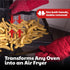 Air Fryer Basket for Oven - Non-Stick Oven Air Fryer Basket - Crisping Sheet for Baking Crisp Pizza, Chips, Fries, & More With Less Oil, Butter or...