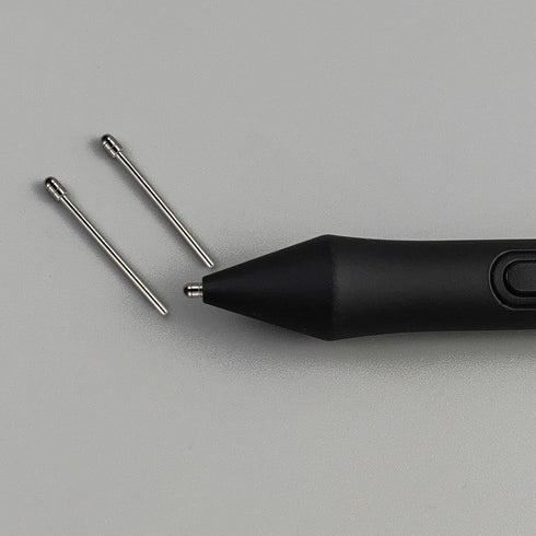 No Worn Out Titanium Alloy Fine Pencil Nibs compatible with Wacom One Creative Pen, Replacement Hard Refill Tips fits for WACOM ONE DTC133W0A /Gal...