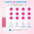 Toilet Gel, 60 Count 5 Kinds Of Scent Toilet Cleaner Bowl Gel Stamp Kit Air Freshener...