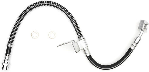 Dynamic Friction Company Rear Right Brake Line Hose 350-71038 For 2003-2009 Chevrolet C5500 Kodiak, 2003-2009 GMC C5500 Topkick, 2004-2009 GMC C45...