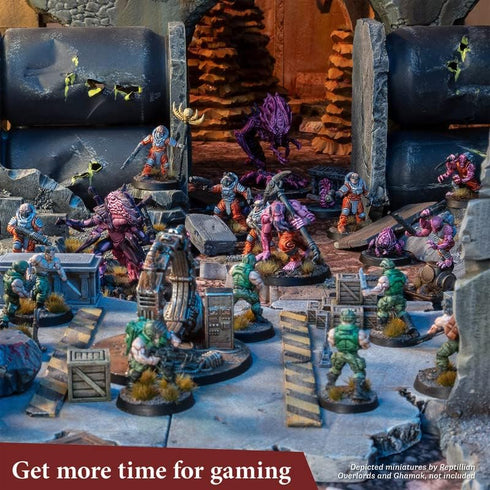 The Army Painter Grim Black Paint Speedpaint- Acrylic Craft Paint Non-Toxic Heavily Pigmented Water Based Paint for Tabletop Roleplaying, Boardgam...