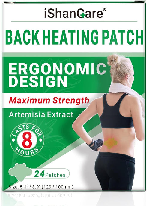 Back Pain Patches, 48 Count Heat Patches, 8 Hour Long Lasting Deep Hot Soothing for Knee, Back, Neck, Shoulder, Muscle Soreness with Natural Warmi...