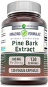 Amazing Formulas Pine Bark Extract Supplement | 100 Mg Per Serving | 120 Veggie Capsules | Non-GMO | Gluten Free | Made in USA...
