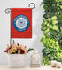 Proud Grandparent Coastie Garden Flag - Armed Forces Coast Guard USCG Semper Paratus United State American Military Veteran Retire Official - Hous...