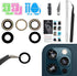 Camera Lens Replacement for iPhone 13 Pro & 13Pro Max, GVKVGIH Back Camera Len Glass Replacement with Double-Sided Adhesive & Repair Tool Kit......