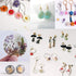 Suhome 73 Pack Resin Earring Mold Jewelry Silicone Resin Molds Making Kits Including Earring, Pendant, Bracelet, Necklace, Button Silicone Resin C...
