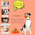 4 Pcs Pumpkin Dog Chew Toys Pet Squeaky Toy Halloween Plush Cat Playing Toys Teeth Grinding Pet Training Toy for Dog Cat Relief Decompression (Pum...