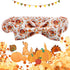 Dog Collar - Thanksgiving Turkey Dog Collar Gift Soft Bow Collar Adjustable Metal Buckle Dog Collar for Medium Dogs...