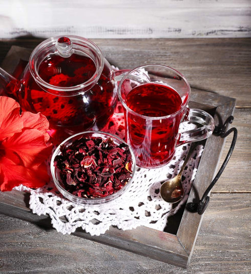 Hibiscus Flowers (Hibiscus L) - Health Embassy (100g)...