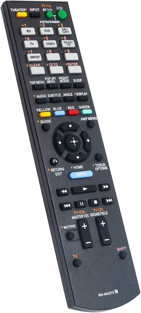 New RM-AAU072 Remote fit for Sony Soundbar Home Theater System sub RM-AAU071 HT-SS370 HT-SF470 STR-KS370 HT-CT150 HT-CT150HP HT-CT350 HT-AS5 HTSS3...