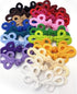 5 Pairs/Pack Chinese Knots Frog Buttons Closure Sewing Buttons Fastener for DIY Sewing (01 Red)...